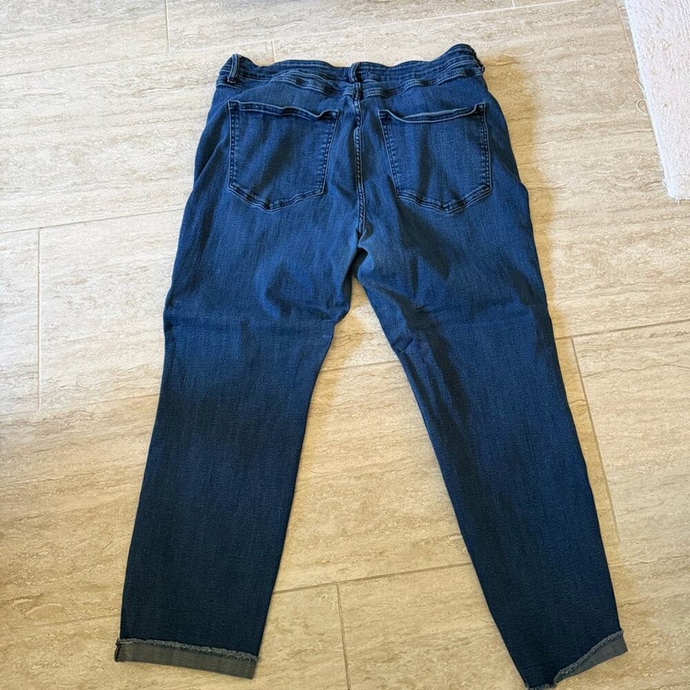 Warp + Weft  Bru Brussels Boyfriend ankle Jeans sz 18